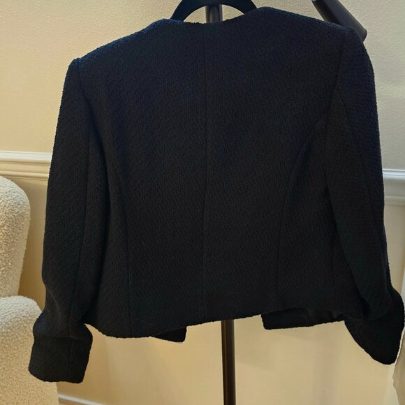 Mango Tweed Jacket (Black) - Picture 3 of 3